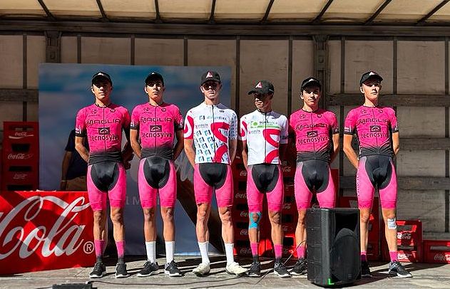 El Pelotón Muy buen balance de la Vuelta a Ávila para el Maglia Tecnosylva Bembibre Cycling Team